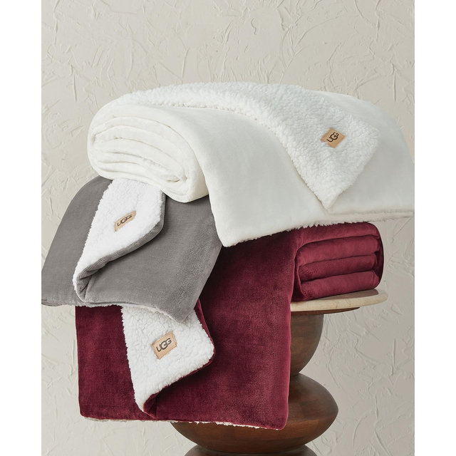 UGG® Avery Reversible Throw, 50" x 70"