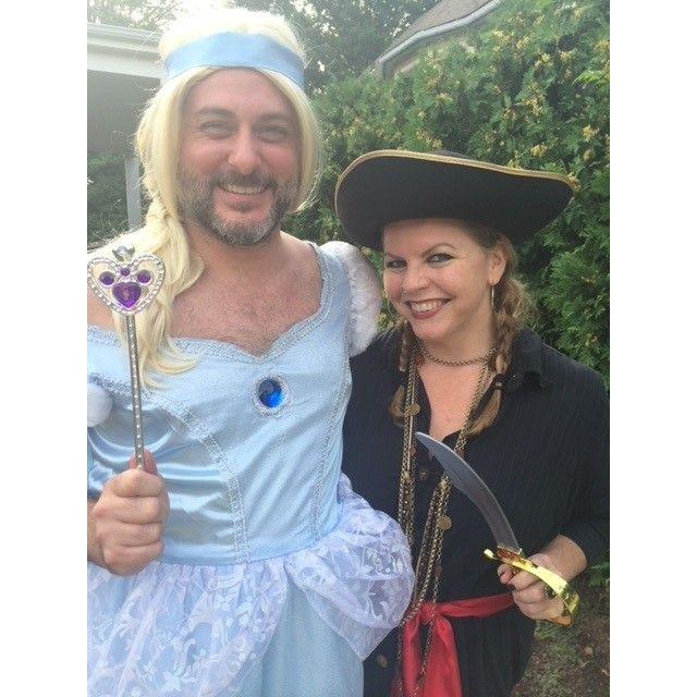 Princess and pirate kids birthday party