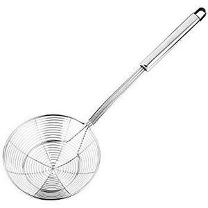 Hiware Solid Stainless Steel Spider Strainer Skimmer Ladle, 5.4 Inch