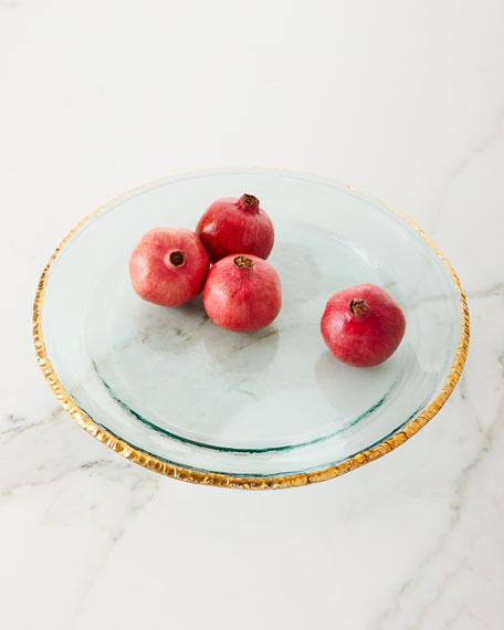 Annieglass Edgey Round Party Platter