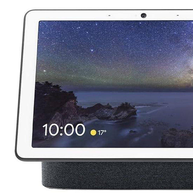 Google Nest Hub Max, Japan Model, Multi Language Nest Hub 10-inch with English Compatibility, H2A GA00639-JP (Charcoal)