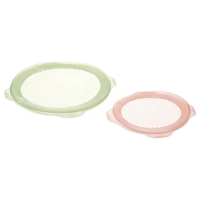 ÖVERMÄTTFood cover, set of 2, silicone