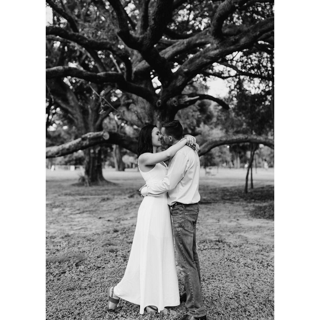 July 2024: Bonnet Springs (Lakeland) Engagement Photos