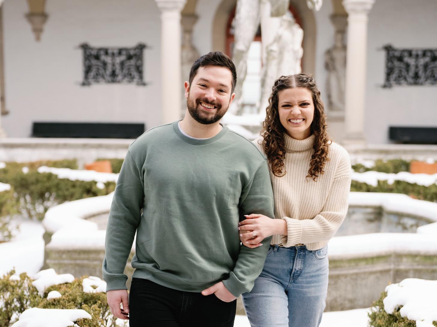 The Wedding Website of David Westfallen and Caroline Engmann