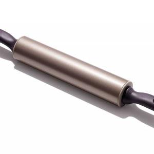 OXO Non Stick Rolling Pin: Stainless Steel, Dishwasher-Safe, 18.5" Length, Handled for Baking