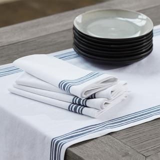 Farmhouse Stripe Organic Napkin, Set of 4