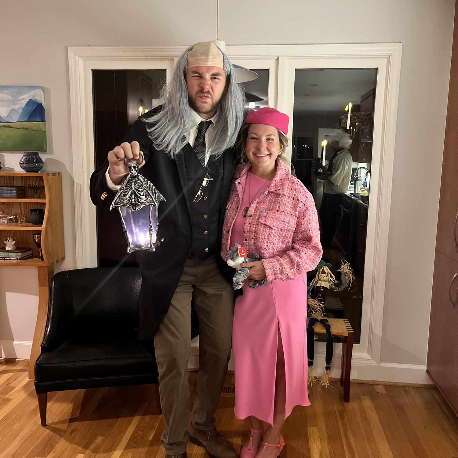Dolores Umbridge and Argus Filch