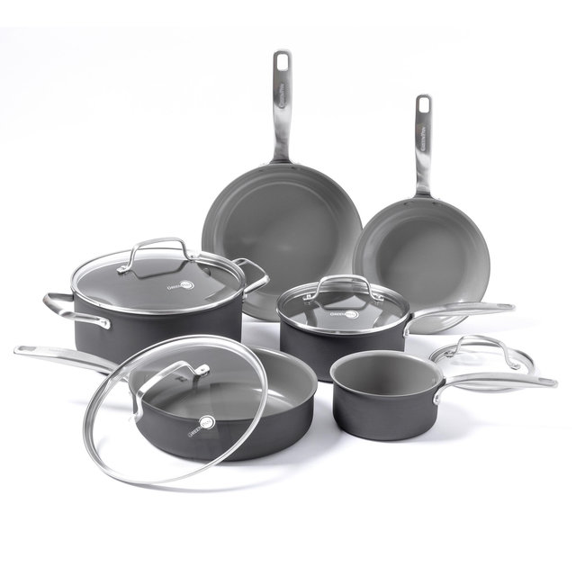Greenpan Chatham Ceramic Non-Stick 10-Piece Cookware Set