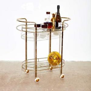 Brass Bar Cart