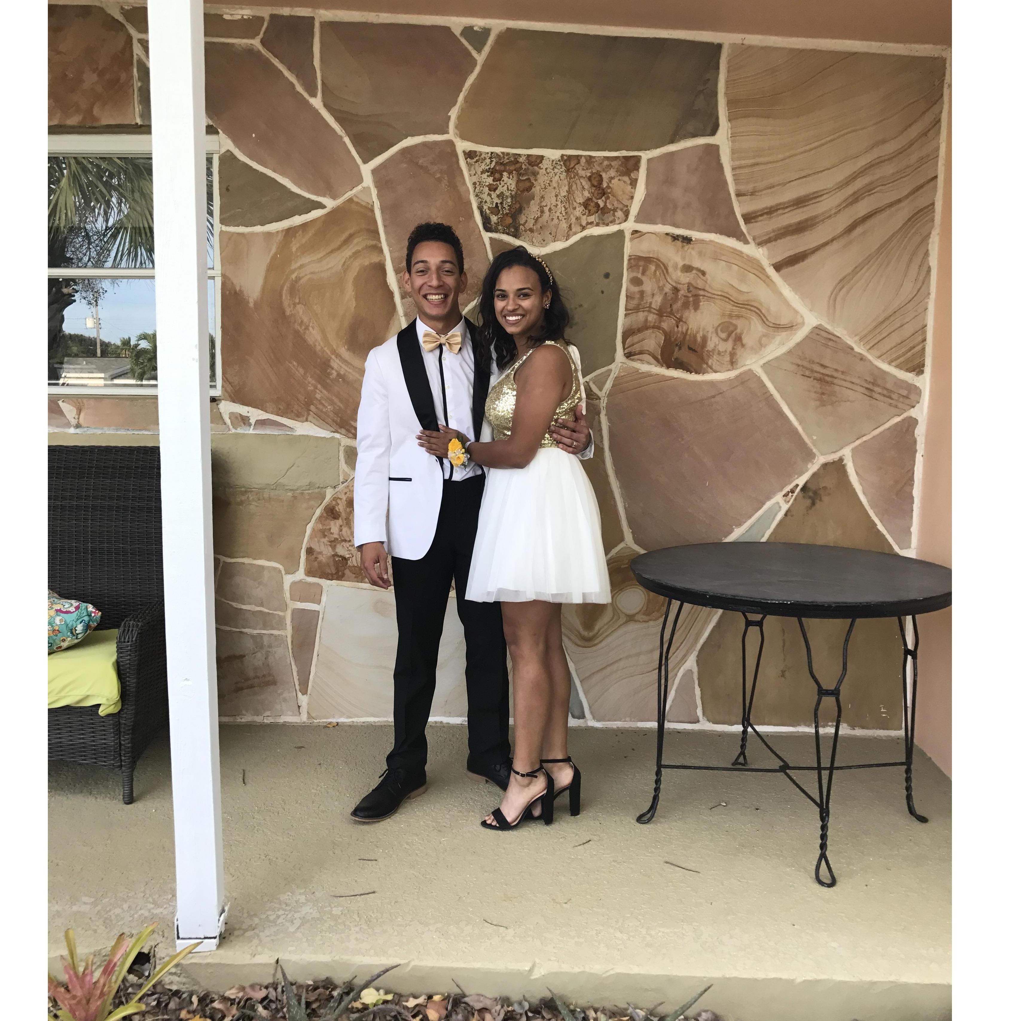 annnnddd....one year later, going to the same prom as a couple!