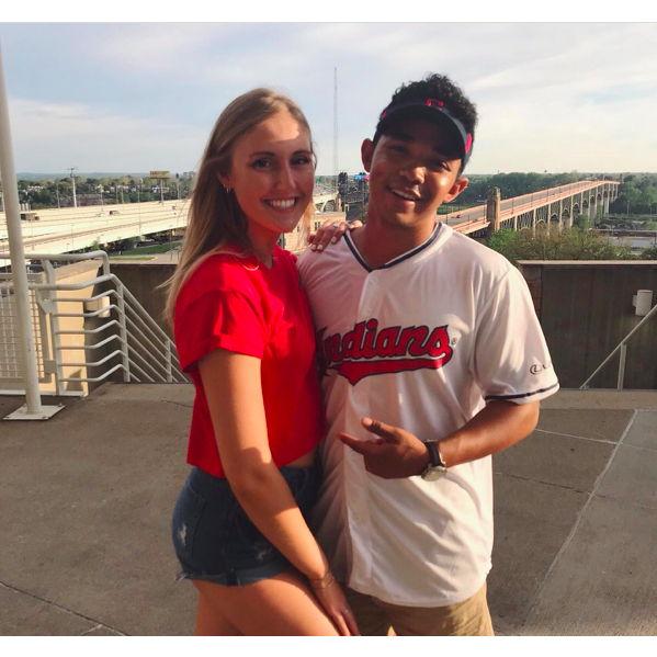 When Isaiah asked Ashley to be his girlfriend at the Indians (Guardians) Stadium.