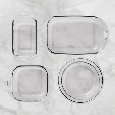 Fire King 4-Piece Glass Bakeware Set
