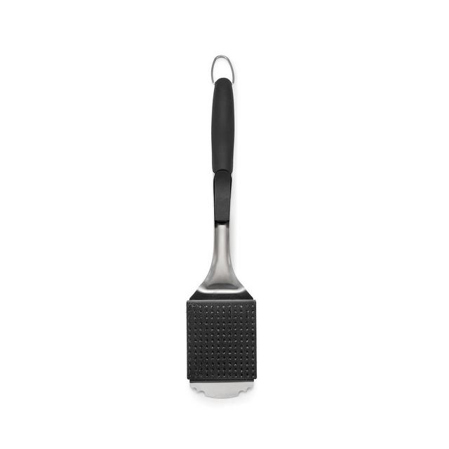 Polder Stainless Steel Grill Brush with Replaceable Head