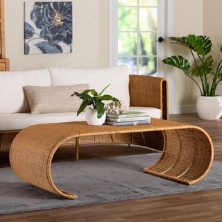 Palm Waterfall Coffee Table