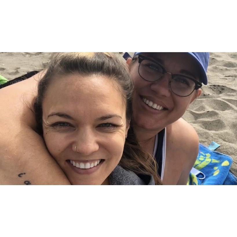 One of our beach trip adventures
