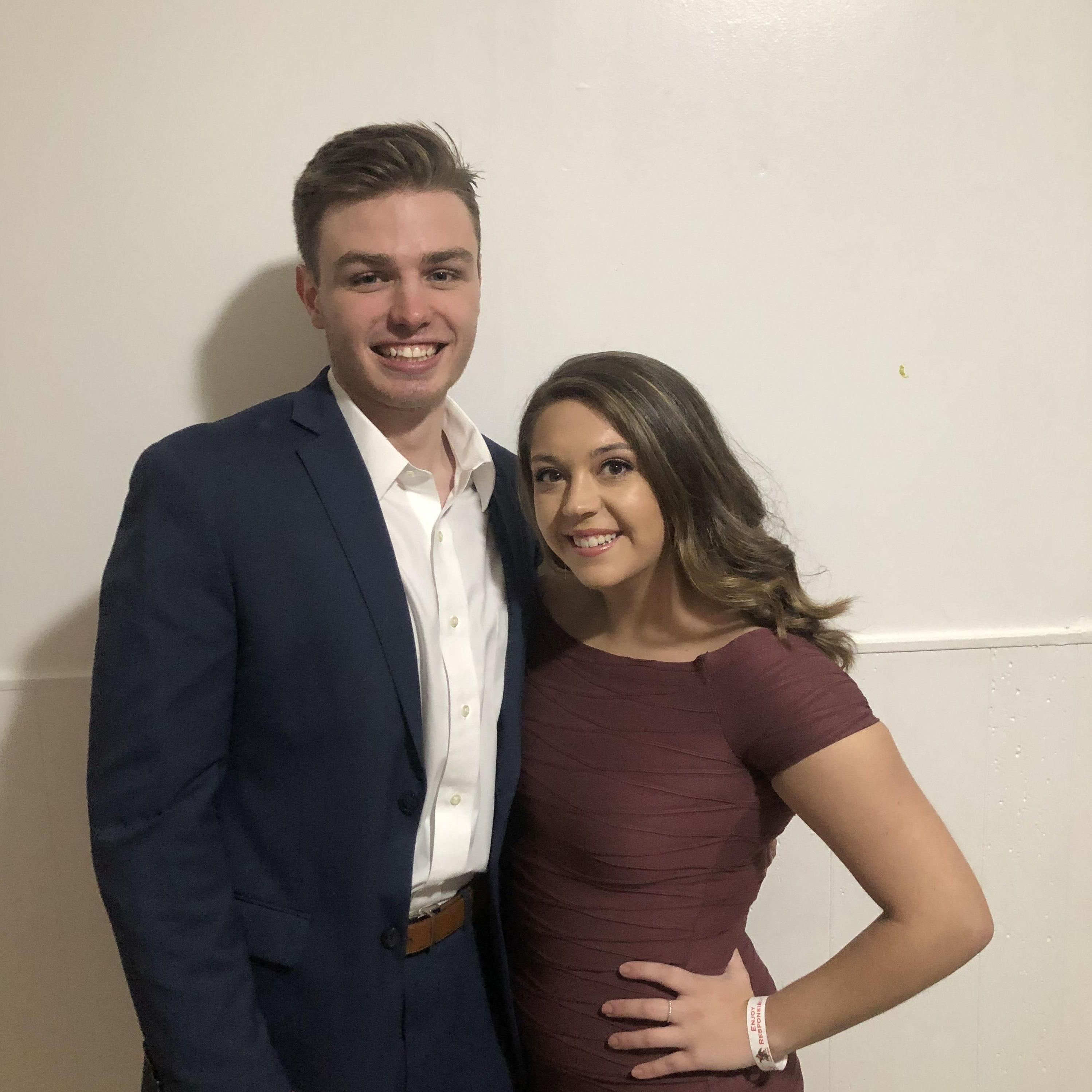 our first photo together!