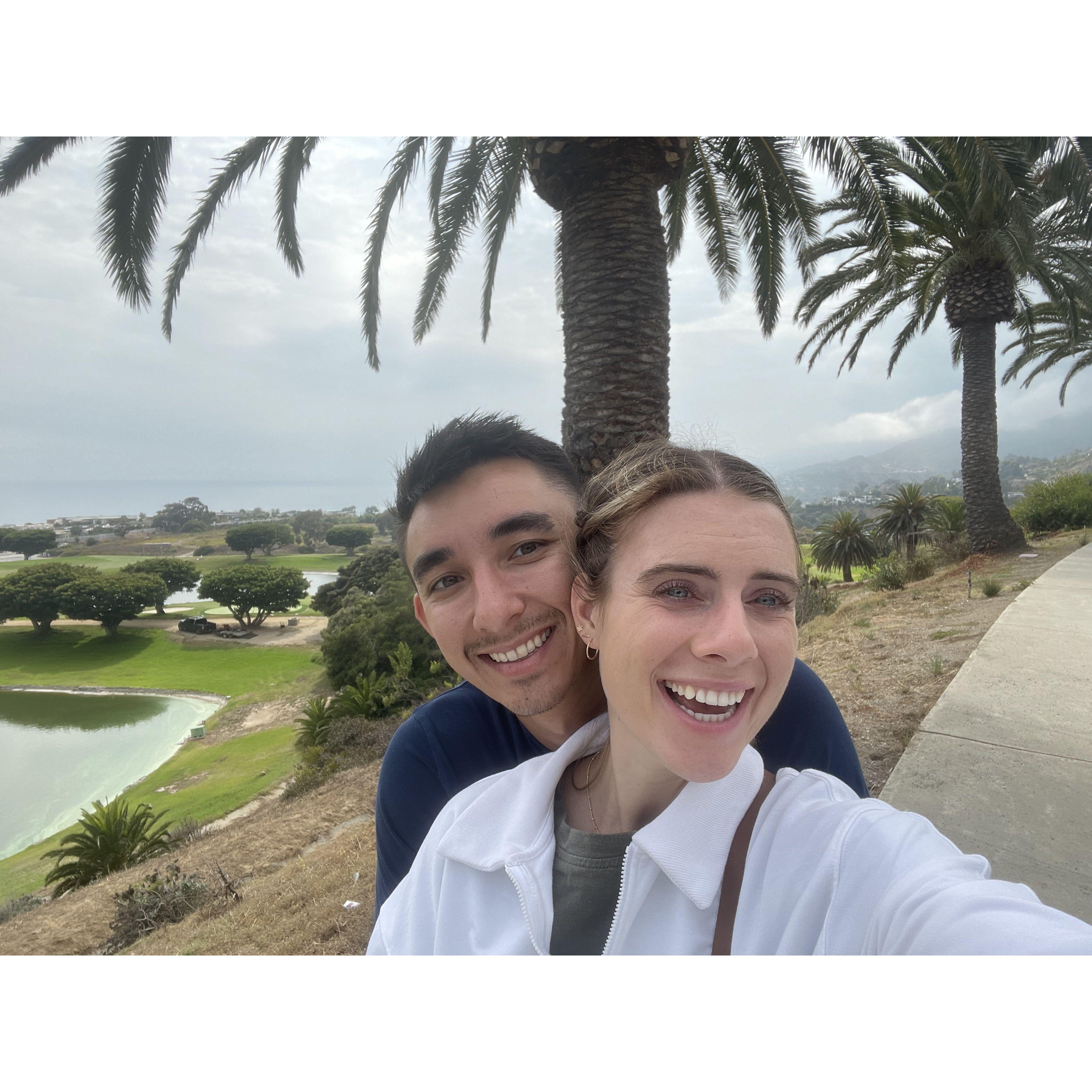 malibu - kelly and lauren visited pepperdine where laurens mom went, where zoe 101 was filmed, and where a lot of rich people with really nice homes live