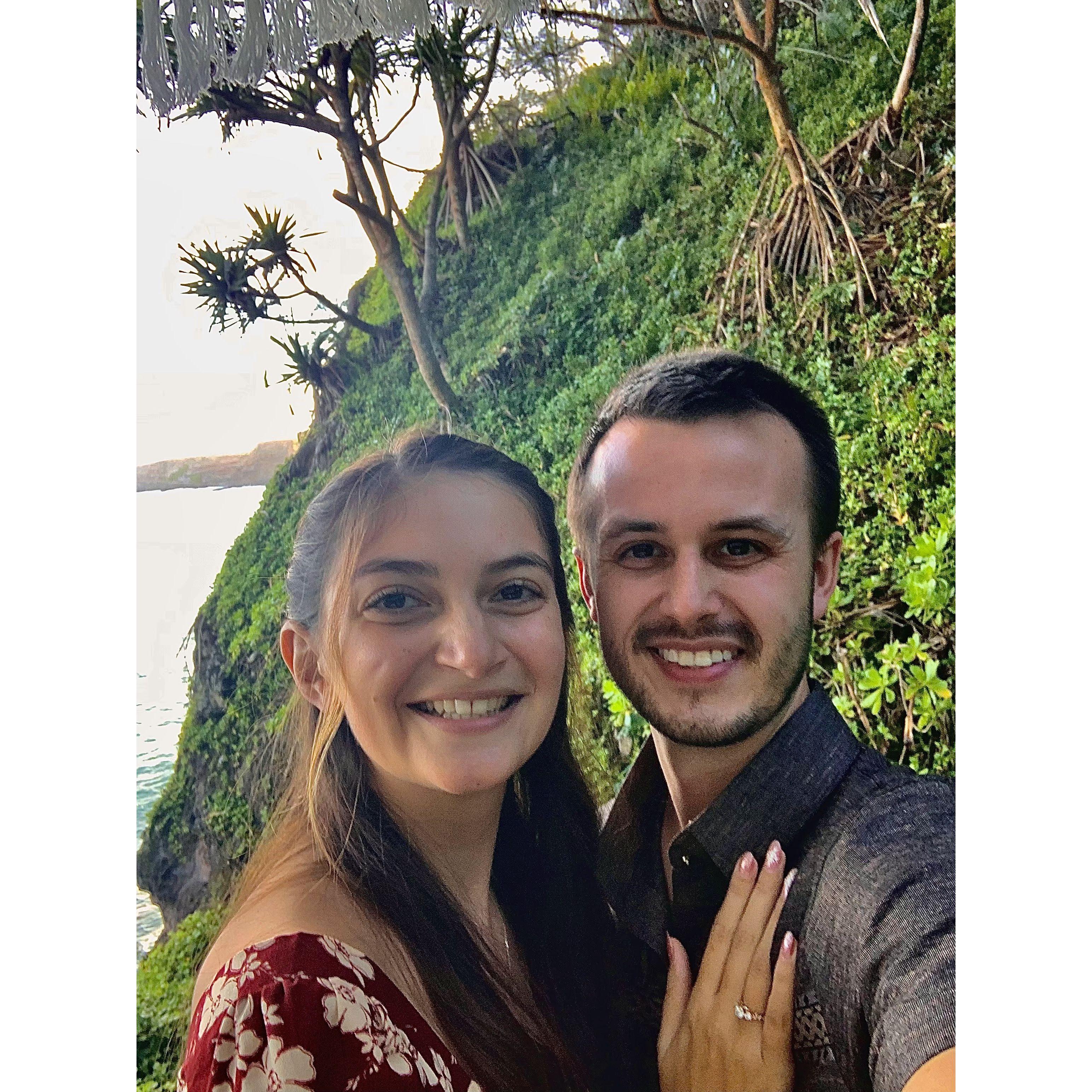We're engaged!