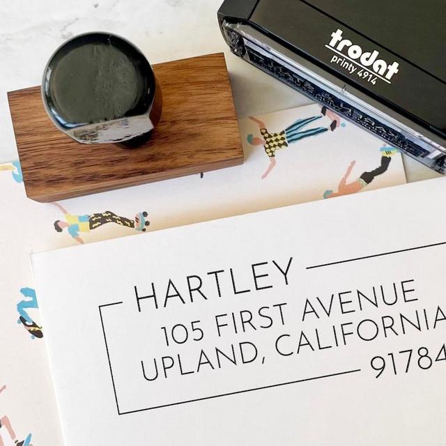 Return Address Stamp (Etsy)