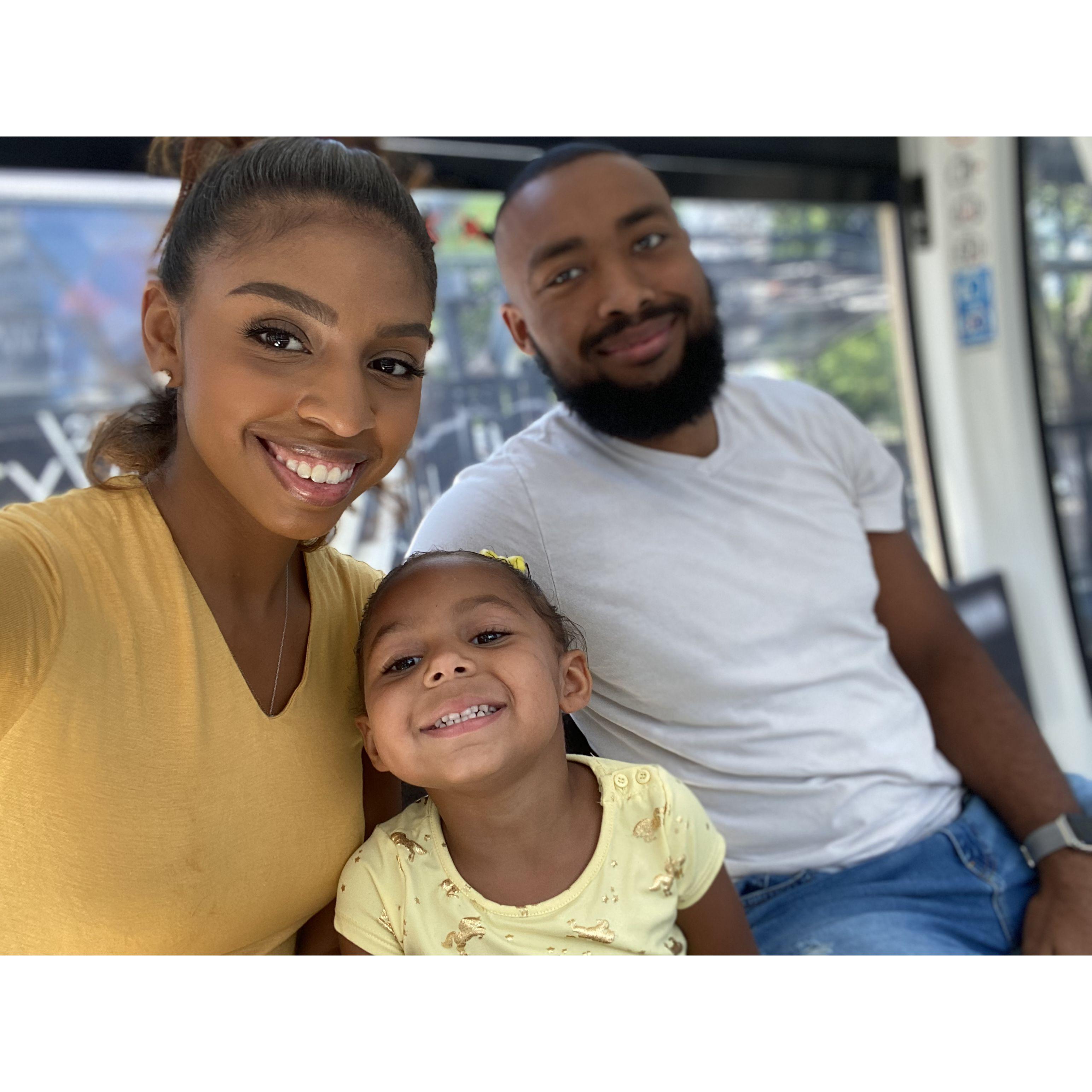 Family trip to Skyview Atlanta