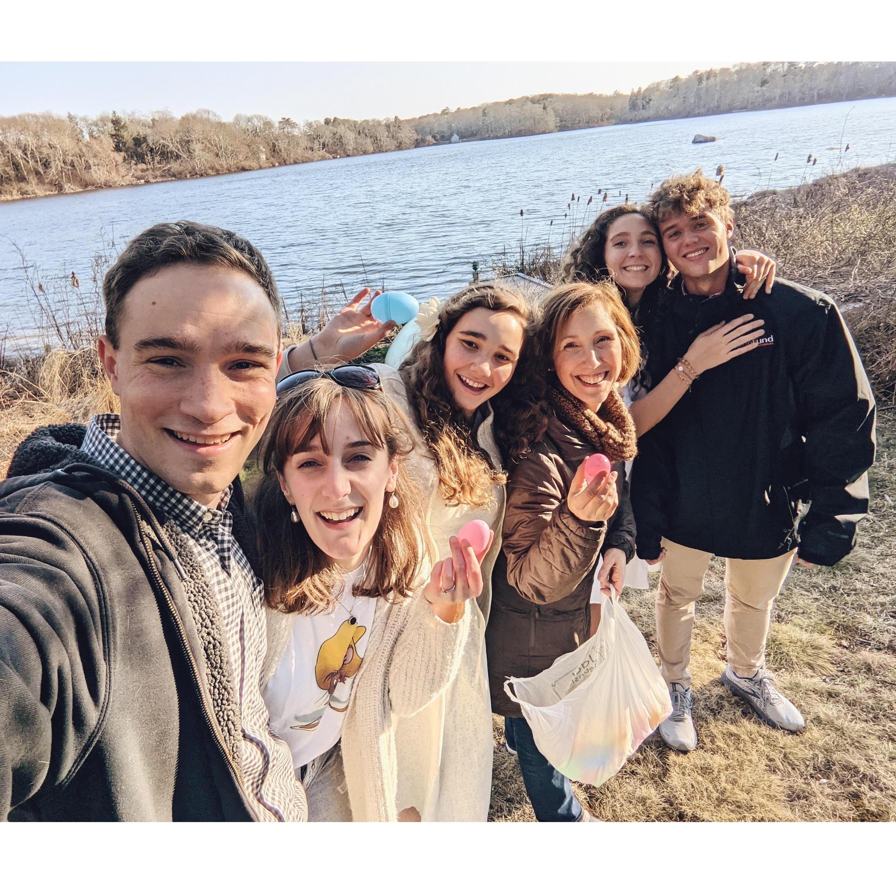 annual Merryman Easter egg hunt selfie