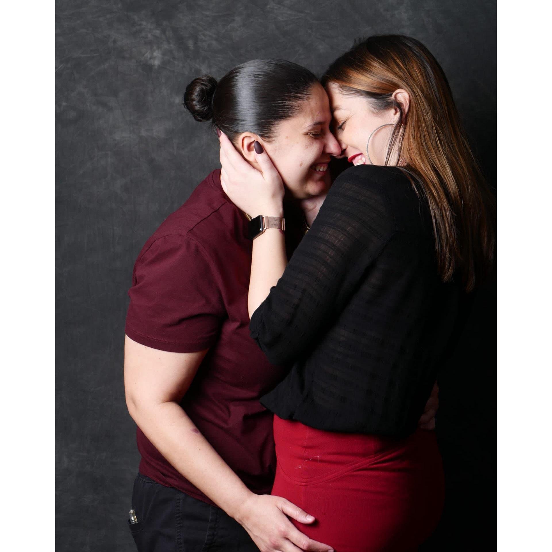 Simply just one of our favorite pictures during our first Christmas together as a couple.