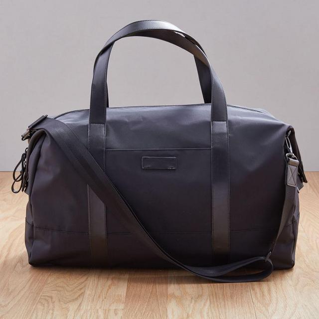 west elm Duffle Bag, Black