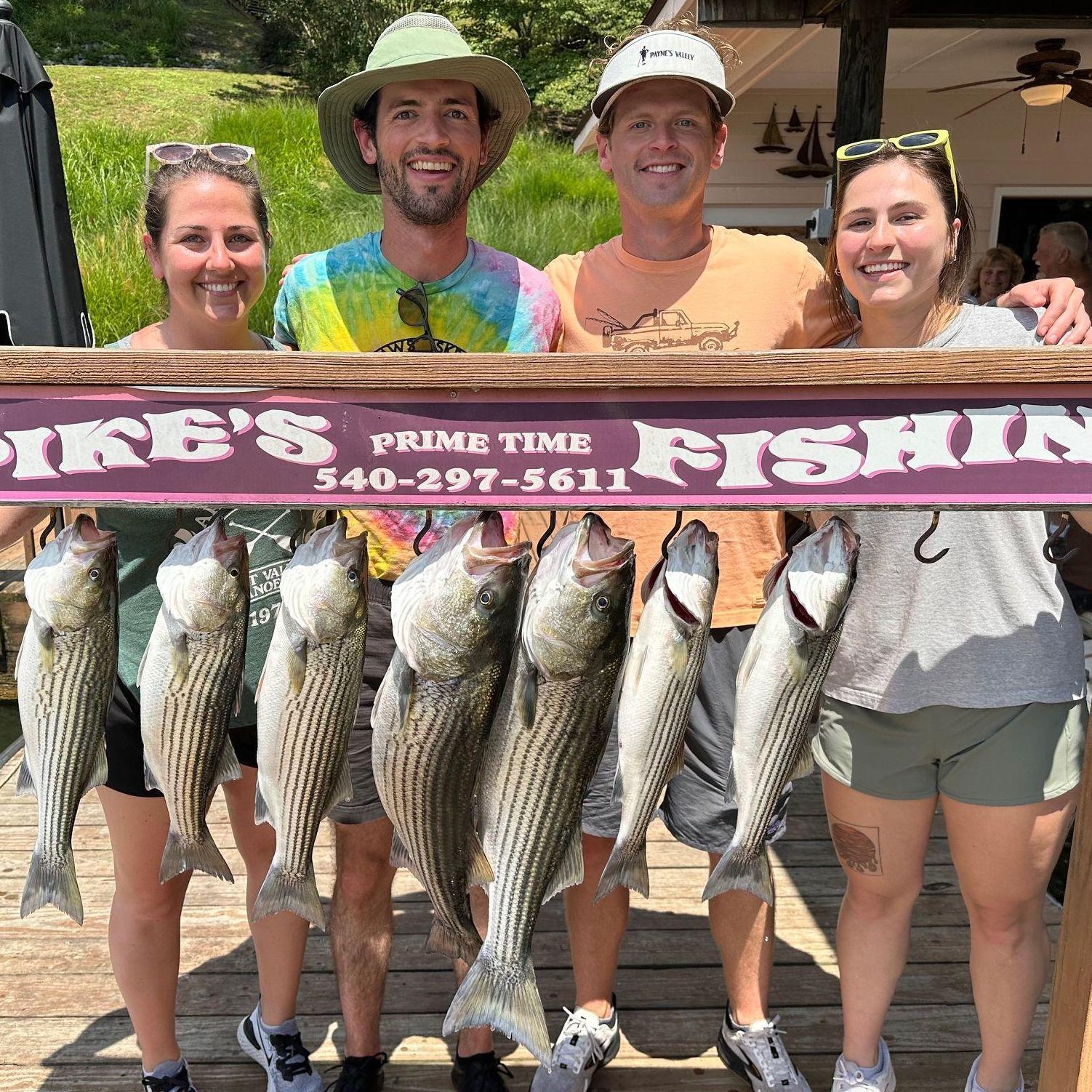 Bass fishing in Virginia