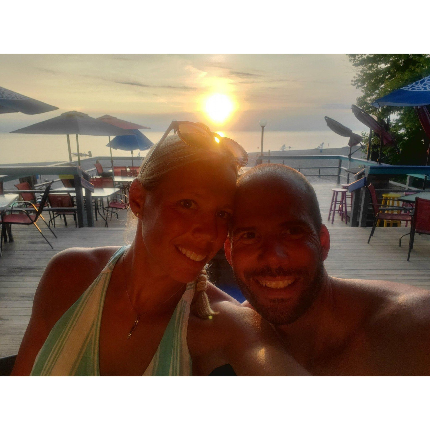Beach sunsets are our favorite