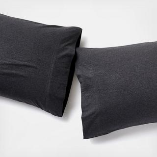 Cozysoft Organic Jersey Pillowcases, Set of 2