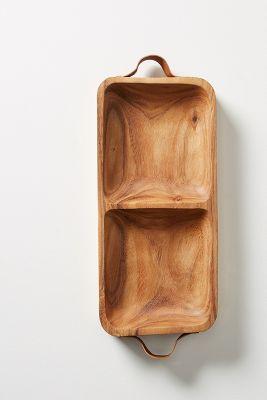 Woodgrain Serving Tray