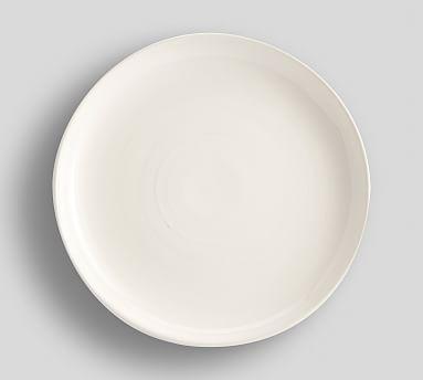 Pottery Barn Joshua Salad Plate - Ivory White, Set of 4