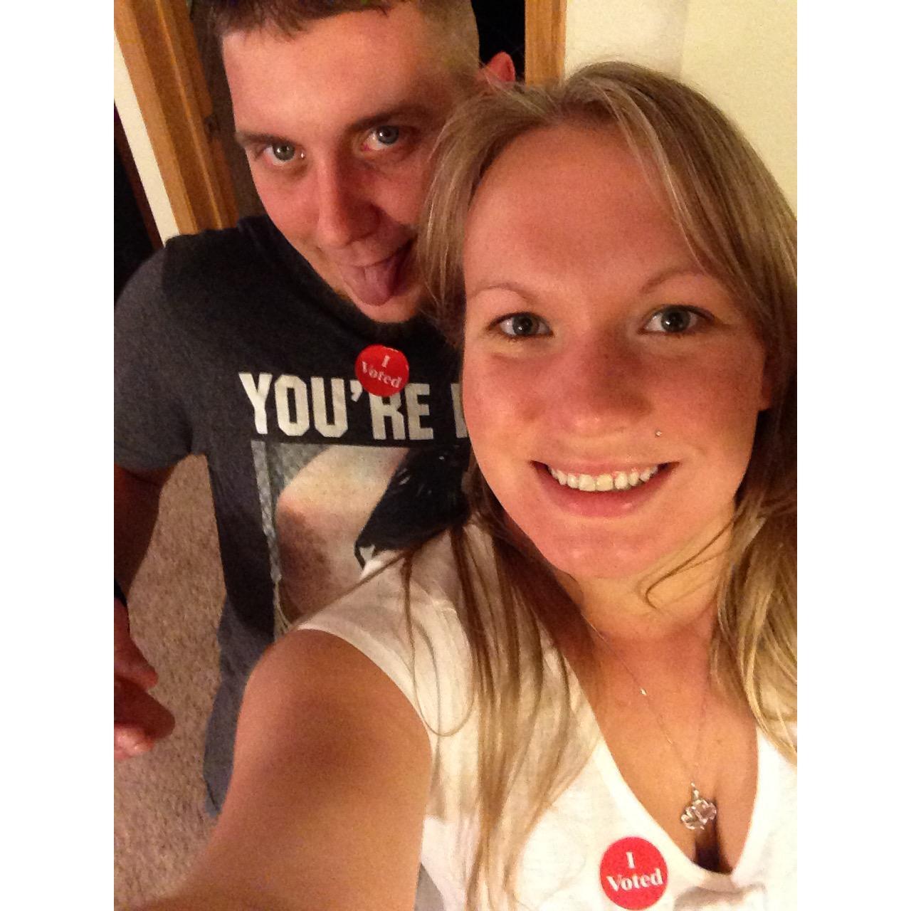 Chase's 1st Time Voting