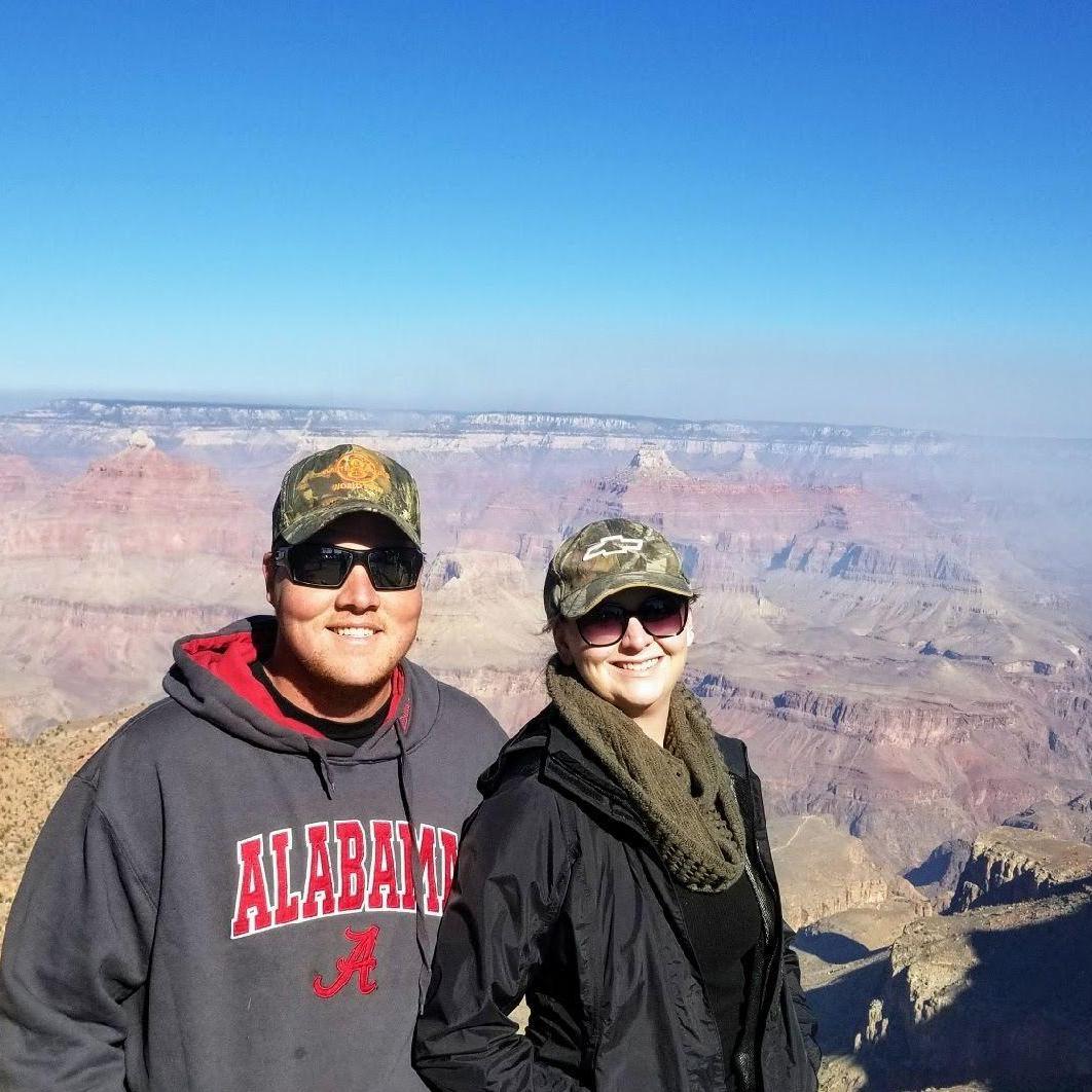 Austin took Megan to see the Grand Canyon (12/20/2017)