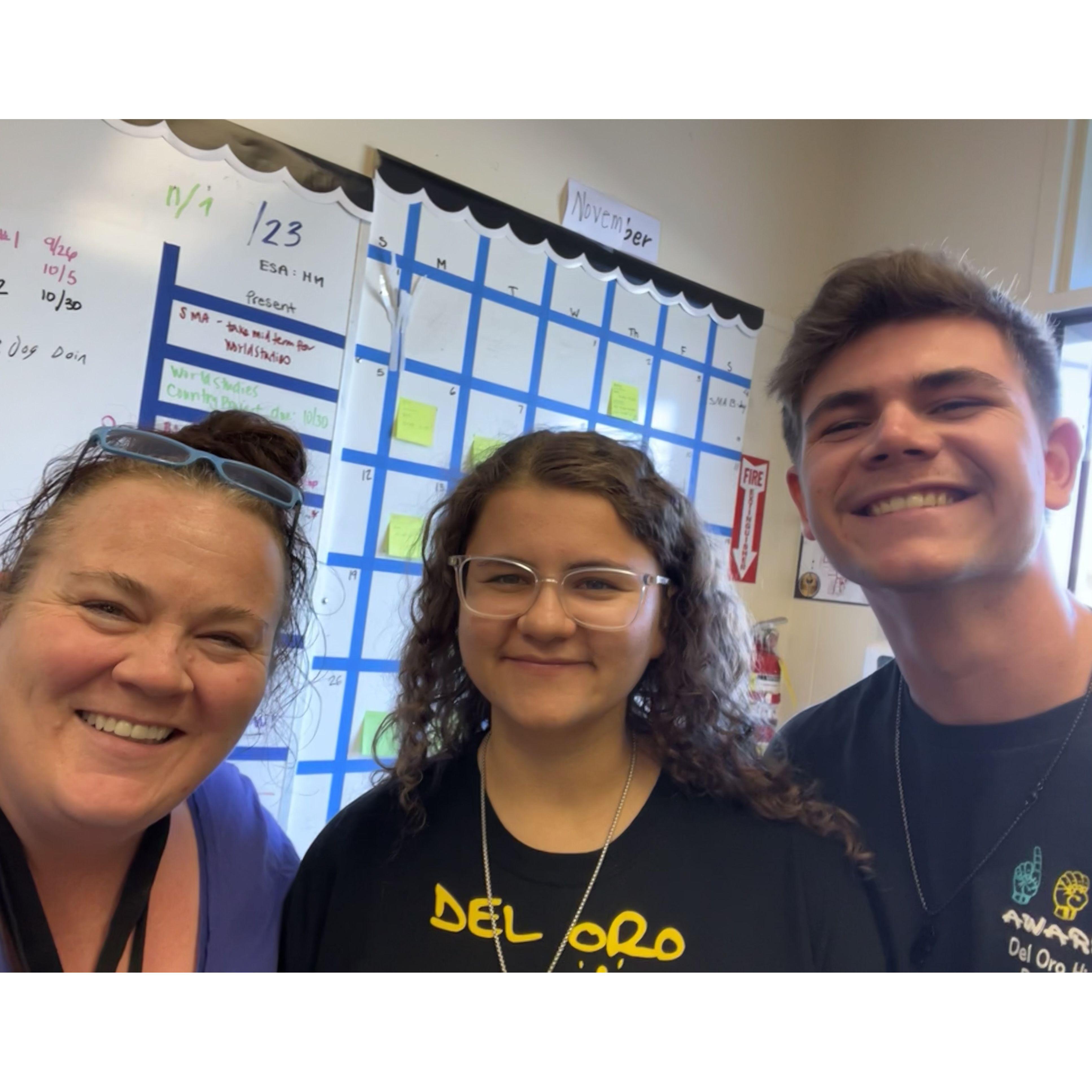 We met our preschool teacher!