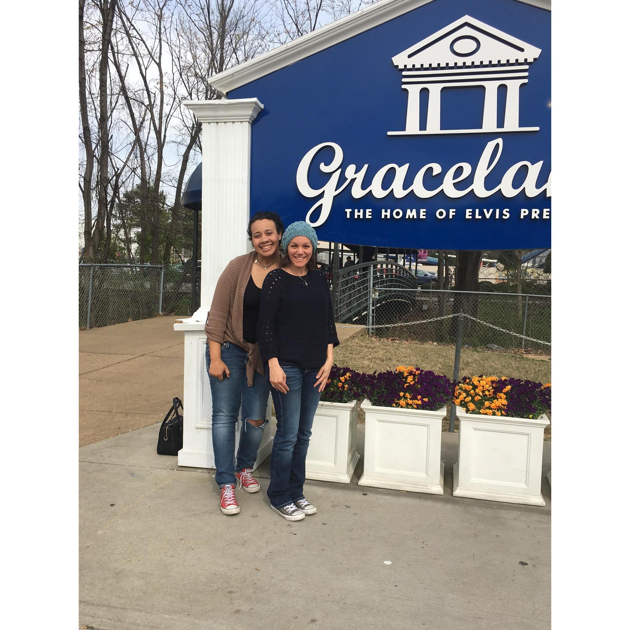 Our first trip to Memphis together. Graceland was beautiful, just like every day that we have spent together!
