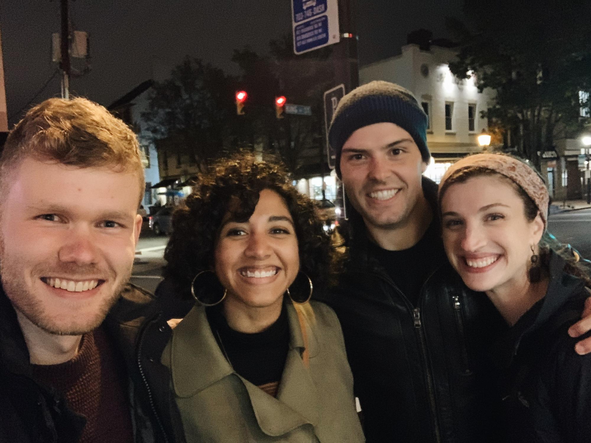 Our first date/double date!