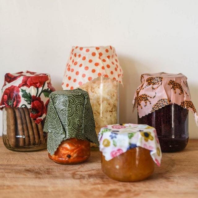 Beeswax Wrap Lost Lid Set - 5 Pack (Unsleeved)