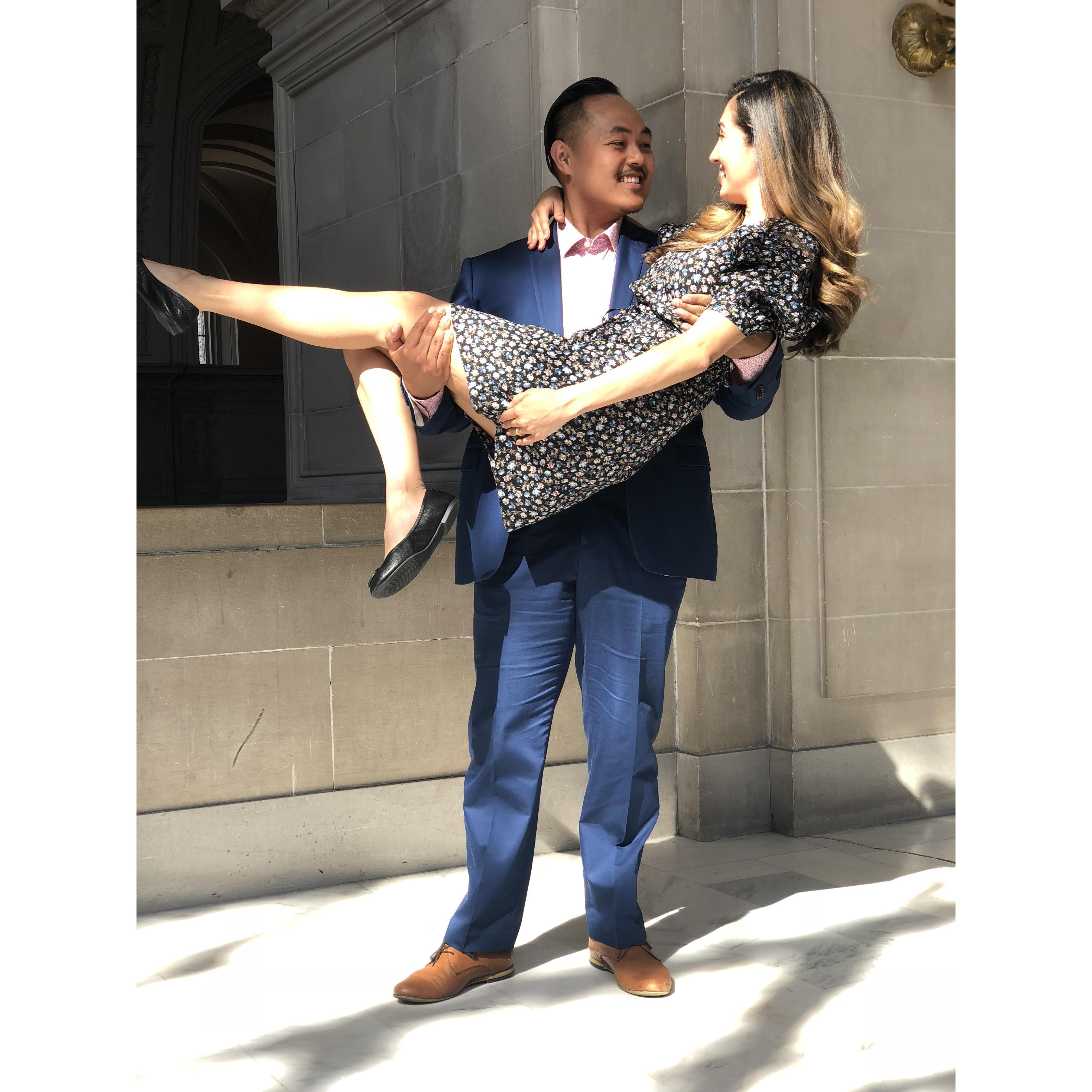 Lifting each other up through the lows so the highs sweep us off our feet with even more delight.