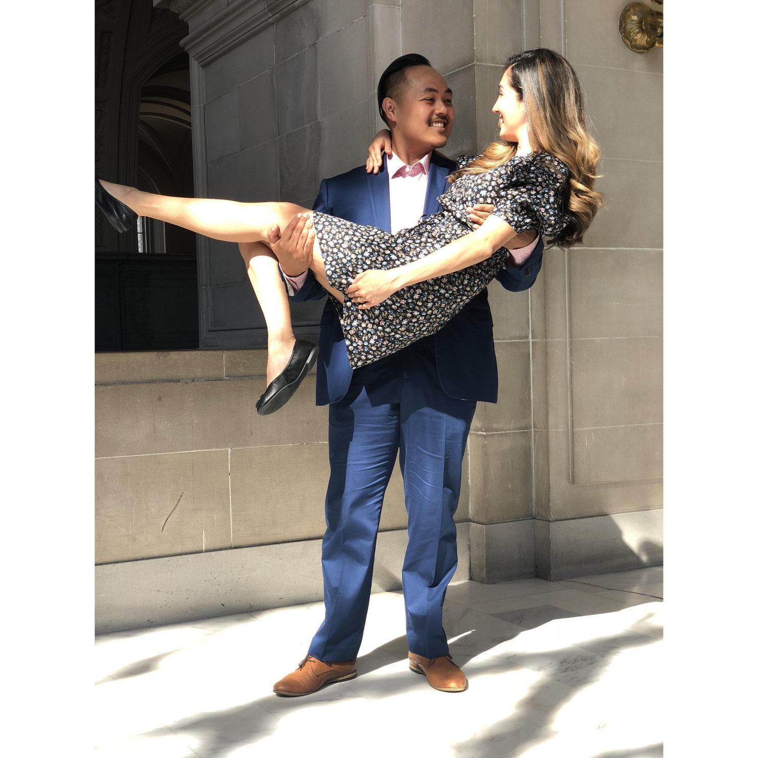 Lifting each other up through the lows so the highs sweep us off our feet with even more delight.
