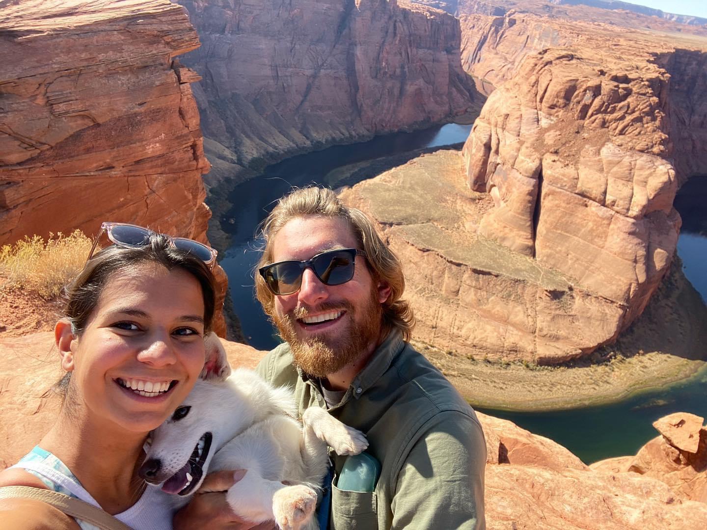 Horseshoe Bend with our baby boy, Ollie <3