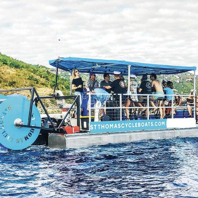 Honeymoon Beach Cycleboat Party (St. Thomas, USA Virgin Islands)