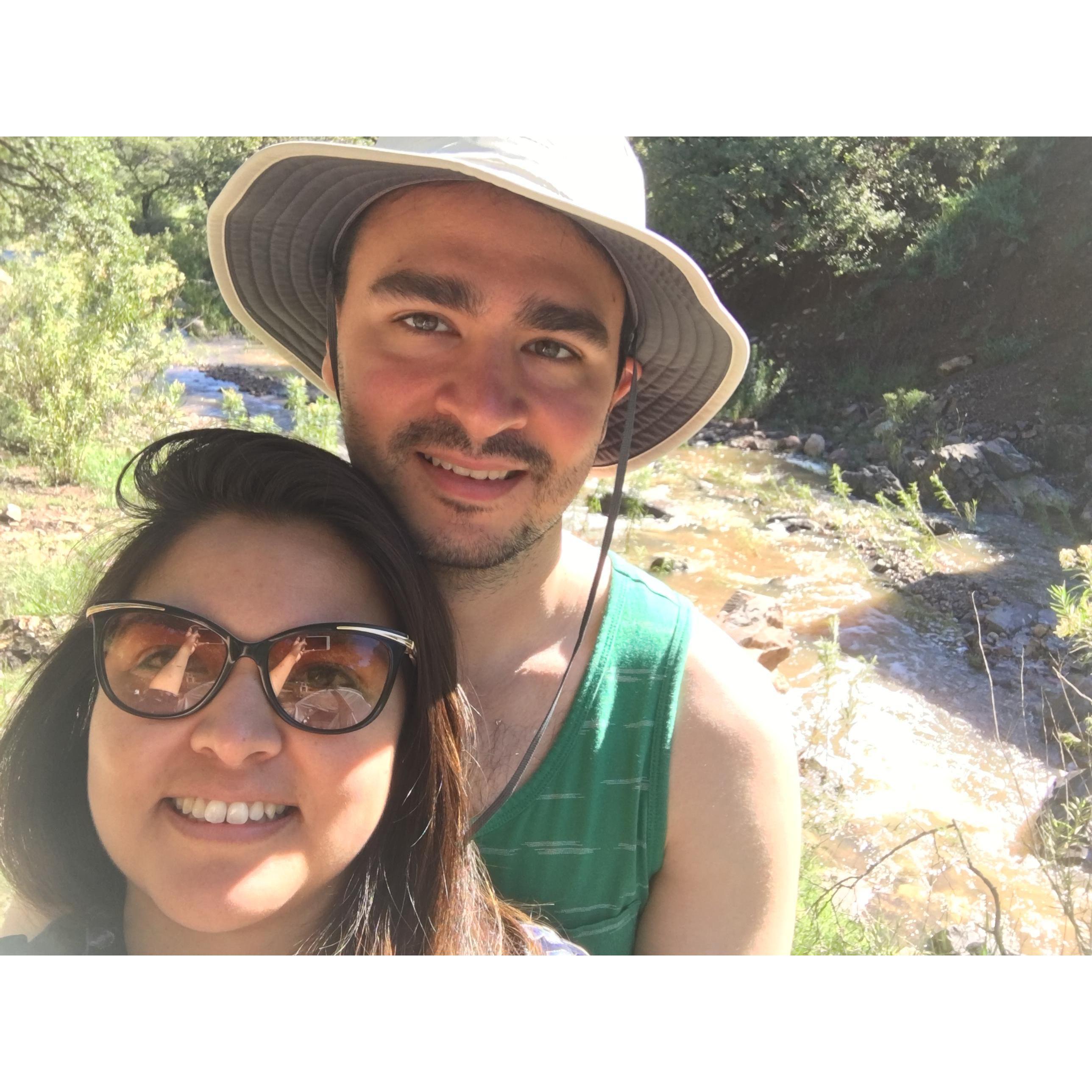 Our first trip together to Majalca in September 2019