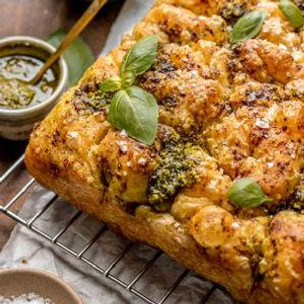 Cooking Class in Italy: Focaccia and Pesto