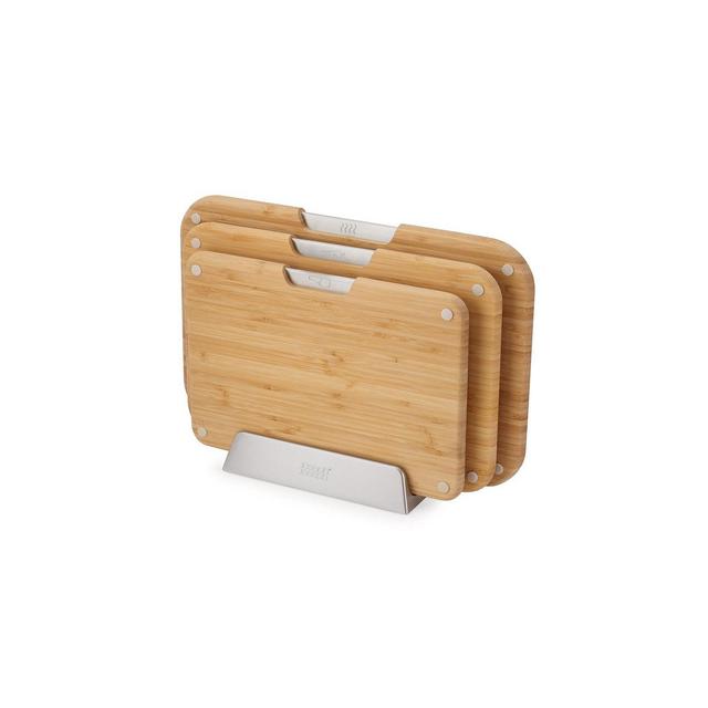 Joseph Joseph Boards Bamboo 3-Piece Cutting Board Set