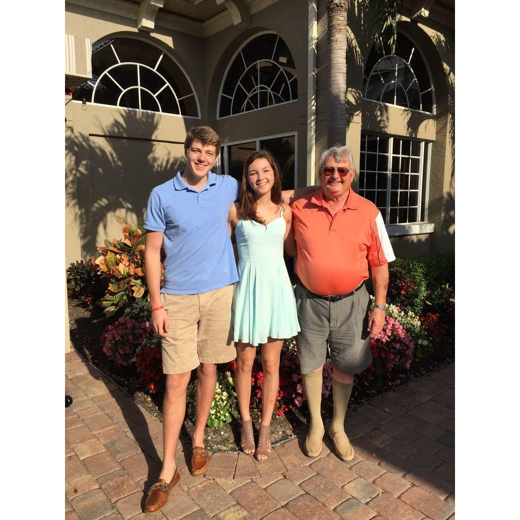 Shadow Wood Country Club with Grandpa Lyons, 2016