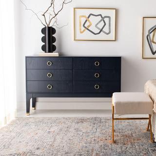 Lorna 6-Drawer Contemporary Dresser