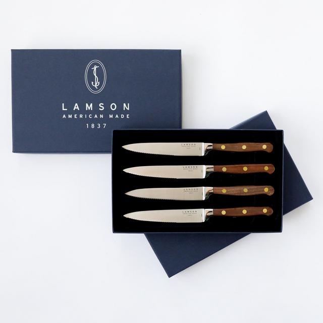 5" Premier Forged Steak Knives, 4-Piece Sets, Fine-Edge or Serrated