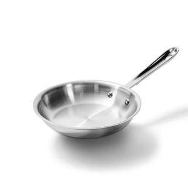 D3 Stainless 3-ply Fry Pan, 8 inch