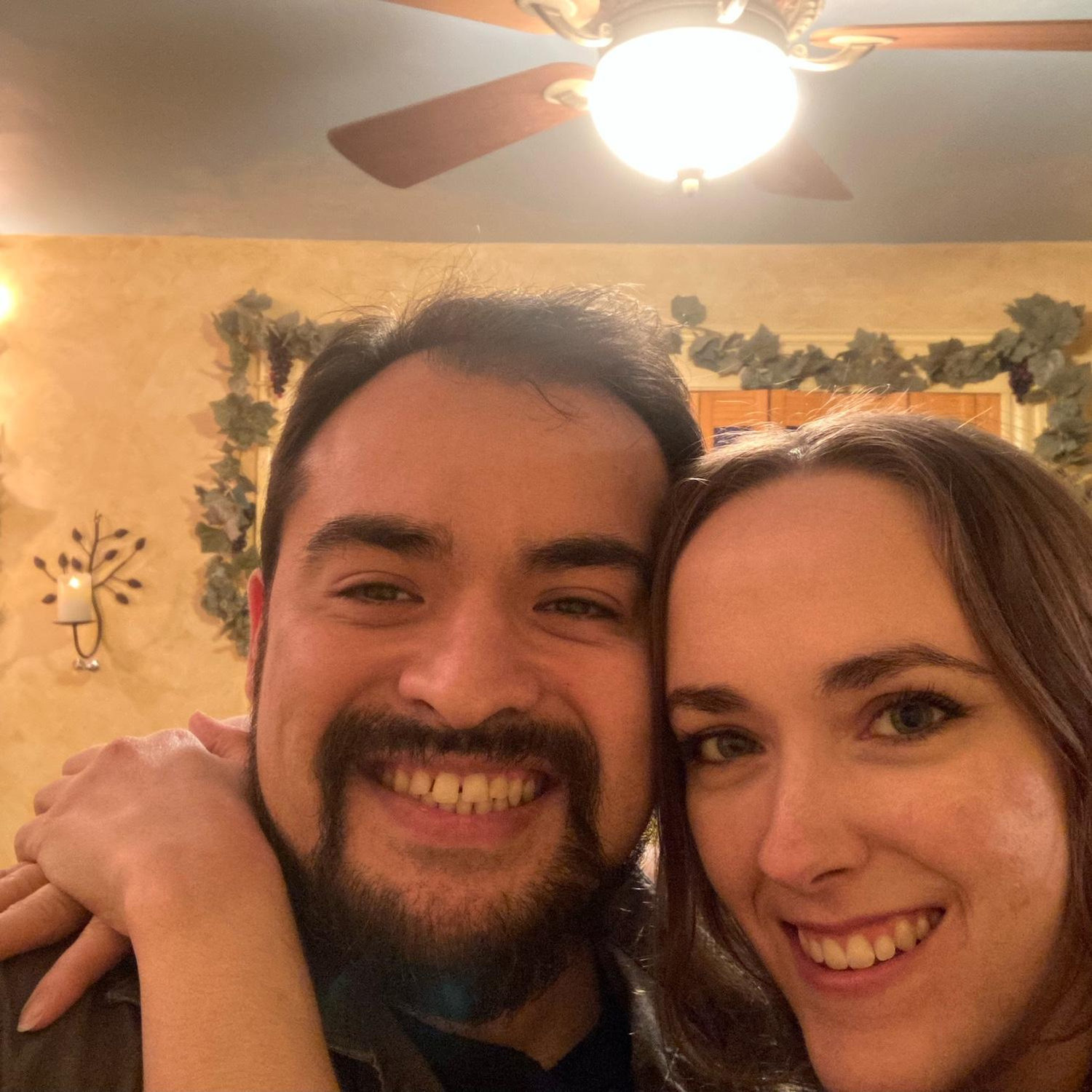 Our first Valentines Day together.